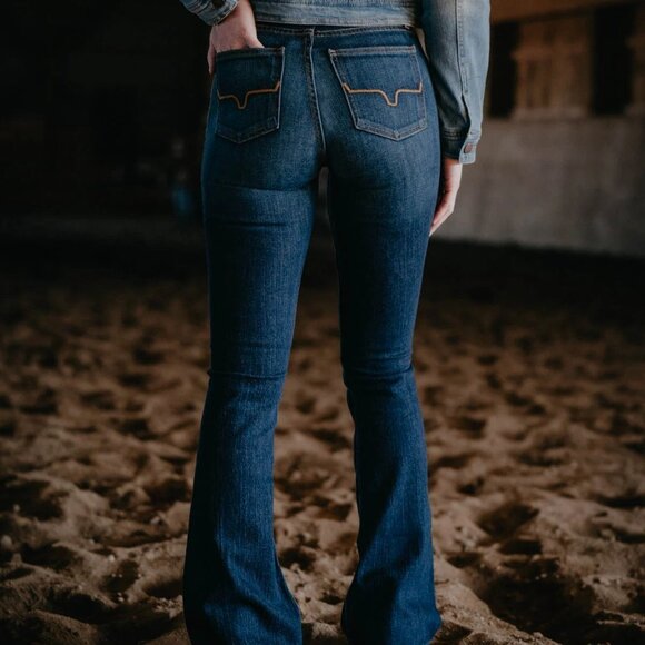 Kimes Ranch Womens Jennifer Jeans Ultra High Rise Flare Jean Size 4/30 - Picture 3 of 7